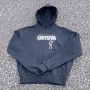 Pilkas oversized džemperis